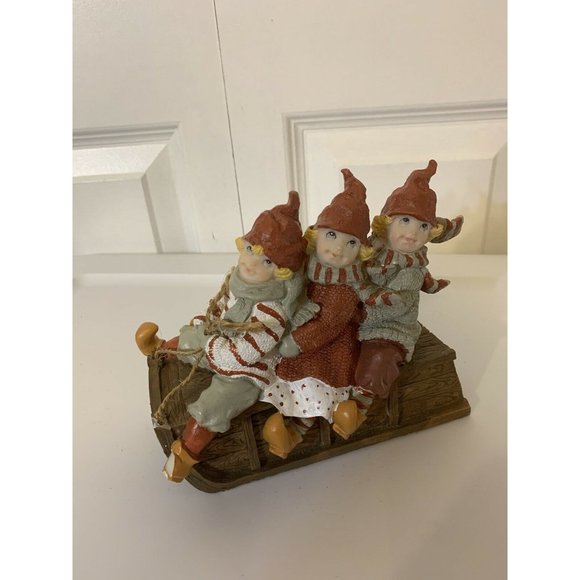 Sid Dashing through the Snow in a Sleigh Coin‎ Bank ceramic - Picture 3 of 7